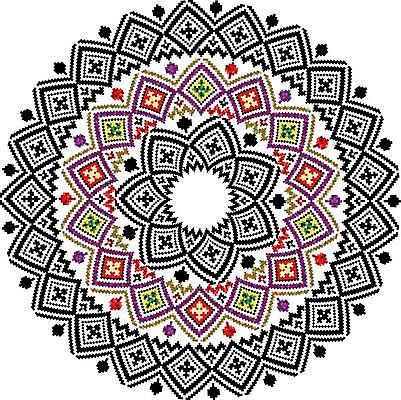 EPS 해외이미지 디자인 패턴 일러스트 추상 사람없음 패턴백그라운드 기하학 아즈텍 해외일러스트 백그라운드 무늬 파일형식 벡터 이미지허브