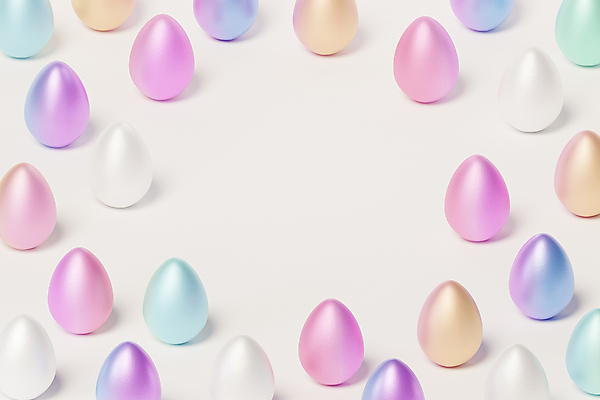 포토 JPG 해외이미지 프레임 사람없음 컬러풀 3D 계란 여러개 심플 베이지색배경 카피스페이스 미니멀 해외포토 컬러 다수 백그라운드 알 공백 디지털합성 베이지색 파일형식 이미지허브