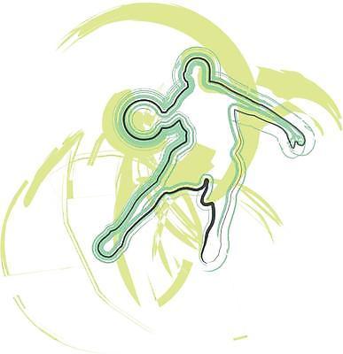 EPS 해외이미지 실루엣 일러스트 축구공 축구선수 들기 사람없음 연두색 축구 축구경기 해외일러스트 공 축구용품 모션 운동선수 촬영기법 경기 초록색 구기 파일형식 벡터 이미지허브