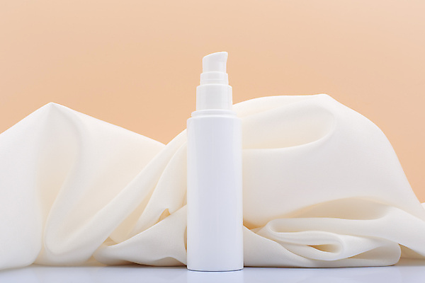 포토 JPG 해외이미지 실내 사람없음 화장품 스킨케어 공병 목업 베이지색배경 해외포토 백그라운드 내부 뷰티 베이지색 병_담는 파일형식 이미지허브