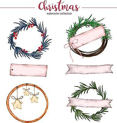 EPS 해외이미지 별 리본 잎 크리스마스 일러스트 프레임 타이포그라피 글자캘리그라피 사람없음 꼬리표 원형 호랑가시나무열매 크리스마스리스 해외일러스트 자연요소 도형 식물 문자 기념일 열매 캘리그라피 라벨 화환 파일형식 벡터 이미지허브