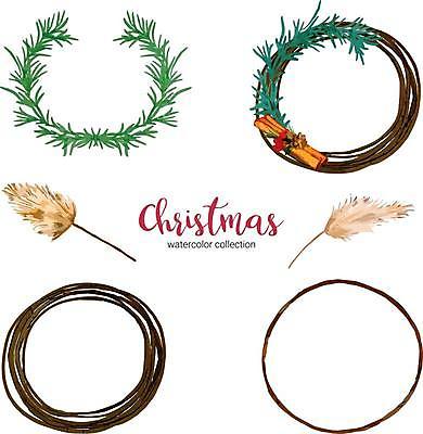 EPS 해외이미지 크리스마스 일러스트 프레임 타이포그라피 글자캘리그라피 사람없음 나뭇가지 원형 강아지풀 시나몬스틱 호랑가시나무열매 해외일러스트 도형 나무 식물 문자 기념일 열매 캘리그라피 시나몬 한해살이풀 파일형식 벡터 이미지허브