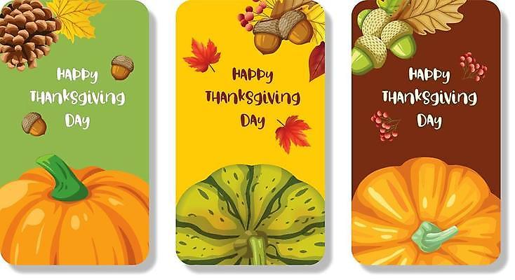 EPS 해외이미지 배너 영어 열매 단풍 낙엽 일러스트 호박 타이포그라피 사람없음 농작물 세트 도토리 솔방울 추수감사절 해외일러스트 식물 문자 기독교 잎 농업 채소 견과류 파일형식 벡터 이미지허브