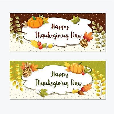 EPS 해외이미지 배너 영어 열매 단풍 낙엽 일러스트 호박 프레임 타이포그라피 사람없음 초록색 세트 갈색 솔방울 축하카드 추수감사절 해외일러스트 식물 문자 기독교 컬러 잎 채소 카드_감사 파일형식 벡터 이미지허브