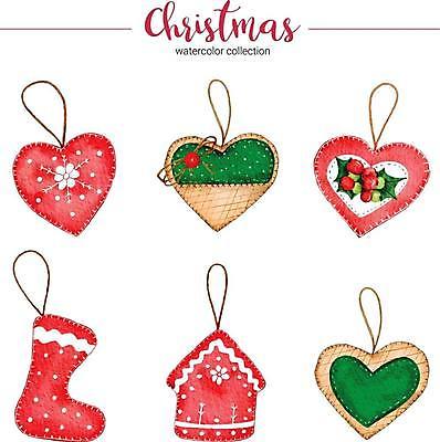 EPS 해외이미지 크리스마스 일러스트 타이포그라피 글자캘리그라피 사람없음 장식 하트 산타양말 호랑가시나무열매 집모양 해외일러스트 모양 문자 기념일 열매 캘리그라피 파일형식 벡터 이미지허브