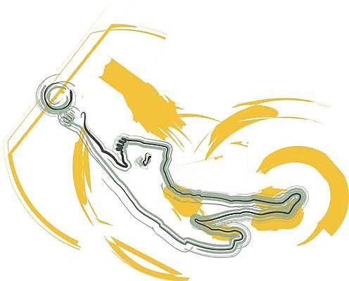 EPS 해외이미지 실루엣 일러스트 축구공 축구선수 사람없음 축구 주황색 수비 축구경기 골키퍼 손뻗기 해외일러스트 컬러 공 축구용품 모션 운동선수 촬영기법 경기 구기 파일형식 벡터 이미지허브