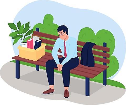 EPS 해외이미지 전신 공원 남자 벤치 일러스트 한명 앉기 성인 상자 비즈니스맨 만화 실업자 실업 성인남자한명만 해외일러스트 1 공공시설 의자 비즈니스 모션 사람 직장인 남자한명만 성인남자만 파일형식 벡터 이미지허브