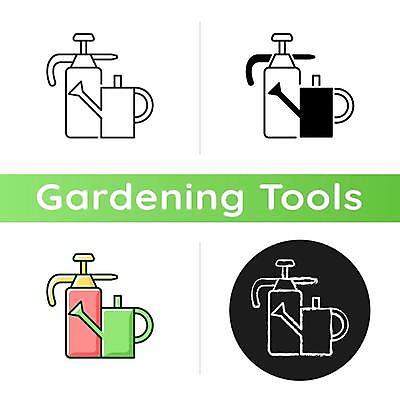 EPS 해외이미지 일러스트 사람없음 세트 물뿌리개 원형 원예 농약 농약살포기 원예용품 해외일러스트 도형 생활용품 취미 분무기 파일형식 벡터 이미지허브