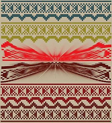 EPS 해외이미지 디자인 패턴 일러스트 추상 사람없음 패턴백그라운드 기하학 아즈텍 해외일러스트 백그라운드 무늬 파일형식 벡터 이미지허브