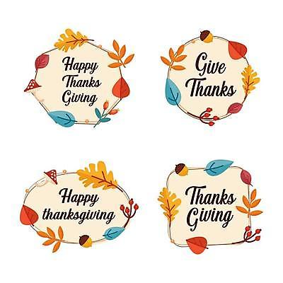 EPS 해외이미지 영어 열매 선 단풍 낙엽 잎 일러스트 프레임 타이포그라피 사람없음 사각형 버섯 원형 도토리 추수감사절 해외일러스트 도형 식물 문자 기독교 견과류 파일형식 벡터 이미지허브