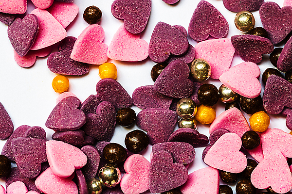 포토 JPG 해외이미지 백그라운드 사람없음 하트 자주색 가득함 스프링클 해외포토 모양 컬러 장식 파일형식 이미지허브