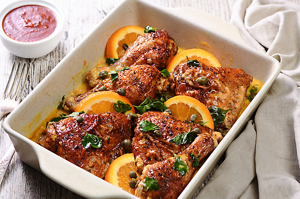 포토 JPG 해외이미지 그릇 오렌지 실내 사람없음 치킨 케첩 담기 나무배경 해외포토 식기 백그라운드 과일 모션 내부 소스_음식 닭고기요리 파일형식 이미지허브