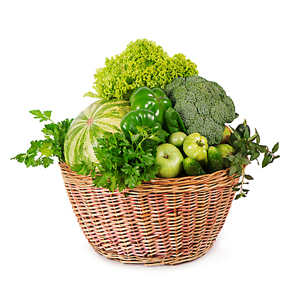 포토 JPG 해외이미지 잎 채소 양파 오이 수박 파슬리 사람없음 초록색 바구니 상추 브로콜리 담기 해외포토 식물 컬러 과일 모션 파일형식 이미지허브