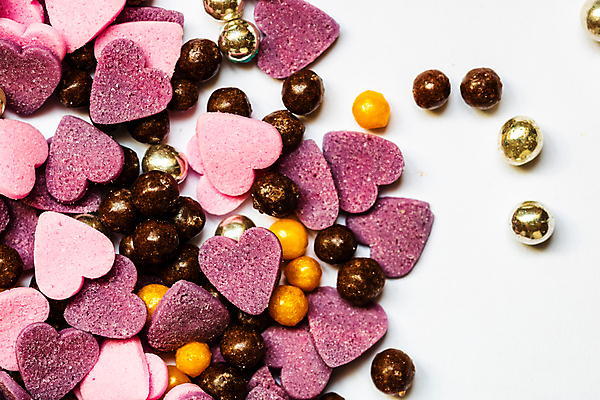 포토 JPG 해외이미지 백그라운드 사람없음 하트 자주색 가득함 스프링클 해외포토 모양 컬러 장식 파일형식 이미지허브