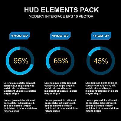 EPS 해외이미지 디자인 백그라운드 컨셉 일러스트 추상 사람없음 정보 원형 퍼센트 레이아웃 엘리먼트 인터페이스 인터랙티브 해외일러스트 도형 무늬 특수기호 파일형식 벡터 이미지허브