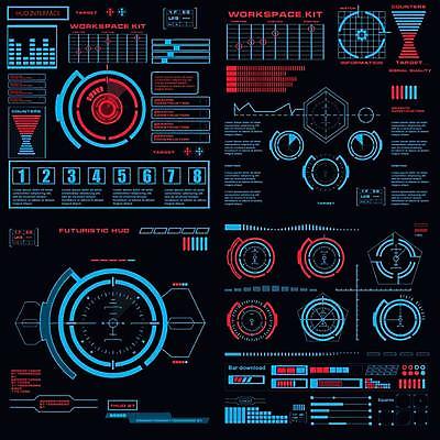 EPS 해외이미지 백그라운드 일러스트 미래 그래픽 파란색 빛 컴퓨터 터치패드 우주 디지털 스크린 자료 게임 판넬 원형 목표 계산대 사이버 전자 시스템 네비게이션 야광 혁명 GPS UI 계기판 레이더 인터페이스 제어 가상 사용자 인터랙티브 해외일러스트 도형 컬러 컨셉 놀이 전자제품 파일형식 벡터 이미지허브