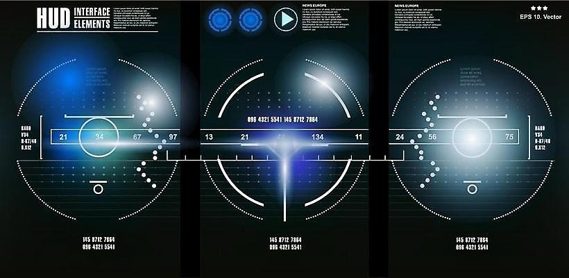 EPS 해외이미지 디자인 백그라운드 일러스트 모션 유리 미래 그래픽 빛 컴퓨터 터치패드 우주 디지털 스크린 자료 게임 판넬 원형 목표 계산대 사이버 전자 시스템 네비게이션 야광 혁명 GPS UI 계기판 레이더 인터페이스 제어 가상 사용자 인터랙티브 해외일러스트 도형 컨셉 재질 놀이 전자제품 파일형식 벡터 이미지허브