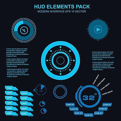EPS 해외이미지 디자인 백그라운드 컨셉 일러스트 추상 미래 사람없음 그래픽 디지털 스크린 정보 원형 사이버 레이아웃 재생 시스템 계기판 인터페이스 가상 인터랙티브 해외일러스트 도형 무늬 파일형식 벡터 이미지허브