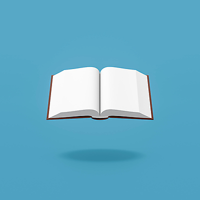 JPG 해외이미지 일러스트 사람없음 책 3D 오픈 오브젝트 파란배경 해외일러스트 백그라운드 파란색 디지털합성 파일형식 이미지허브
