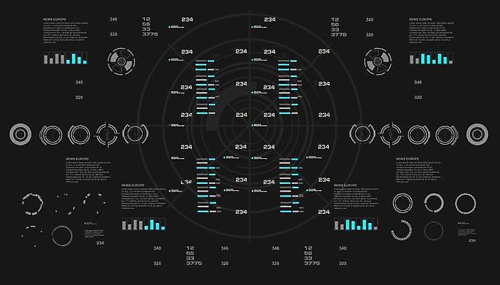 EPS 해외이미지 디자인 백그라운드 일러스트 모션 유리 미래 그래픽 빛 컴퓨터 터치패드 우주 디지털 스크린 자료 게임 판넬 원형 목표 계산대 사이버 전자 시스템 네비게이션 야광 혁명 GPS UI 계기판 레이더 인터페이스 제어 가상 사용자 인터랙티브 해외일러스트 도형 컨셉 재질 놀이 전자제품 파일형식 벡터 이미지허브