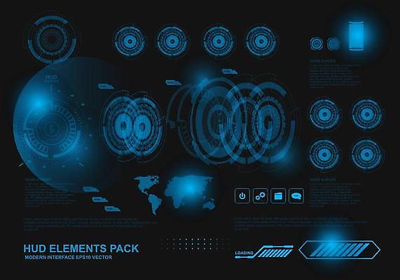 EPS 해외이미지 디자인 백그라운드 일러스트 모션 유리 미래 그래픽 빛 컴퓨터 터치패드 우주 디지털 스크린 자료 게임 판넬 원형 목표 계산대 사이버 전자 시스템 네비게이션 야광 혁명 GPS UI 계기판 레이더 인터페이스 제어 가상 사용자 인터랙티브 해외일러스트 도형 컨셉 재질 놀이 전자제품 파일형식 벡터 이미지허브