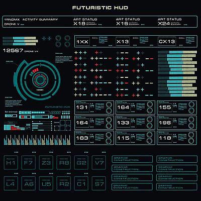 EPS 해외이미지 디자인 백그라운드 컨셉 일러스트 추상 미래 사람없음 그래픽 디지털 스크린 정보 원형 사이버 레이아웃 시스템 계기판 인터페이스 가상 인터랙티브 해외일러스트 도형 무늬 파일형식 벡터 이미지허브