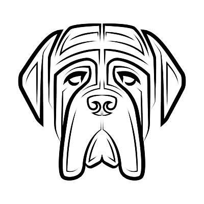 EPS 해외이미지 동물 디자인 영어 실루엣 얼굴 선 백그라운드 일러스트 포유류 가족 발 자연 미술 경비 그래픽 반려동물 머리 검은색 흰색 그리기 개 강아지 큼 문신 심볼 사인 그림 사냥개 거인 송곳니 고립 기르기 동물상 마스코트 유래 총구 해외일러스트 문자 컬러 관계 모션 문화예술 촬영기법 안전 신체부위 조형물 치아 보호 크기 생태계 돌봄 파일형식 벡터 이미지허브