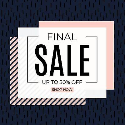 EPS 해외이미지 배너 분홍색 일러스트 타이포그라피 사람없음 쇼핑 세일 사각형 검은색 해외일러스트 도형 문자 컬러 파일형식 벡터 이미지허브