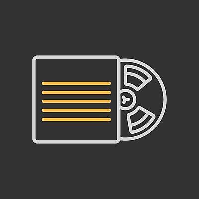 EPS 해외이미지 음악 일러스트 사람없음 복고 해외일러스트 문화예술 파일형식 벡터 이미지허브