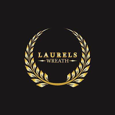EPS 해외이미지 일러스트 사람없음 검은색 금색 우승 심볼 엘리먼트 월계관 월계수 해외일러스트 컬러 최고 파일형식 벡터 이미지허브