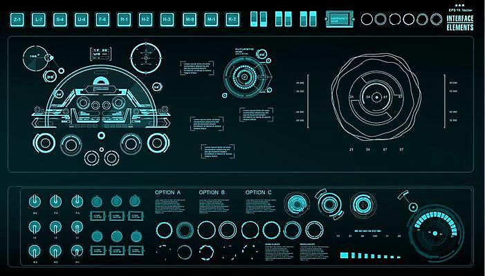 EPS 해외이미지 디자인 백그라운드 일러스트 모션 유리 미래 그래픽 빛 컴퓨터 터치패드 우주 디지털 스크린 자료 게임 판넬 원형 목표 계산대 사이버 전자 시스템 네비게이션 야광 혁명 GPS UI 계기판 레이더 인터페이스 제어 가상 사용자 인터랙티브 해외일러스트 도형 컨셉 재질 놀이 전자제품 파일형식 벡터 이미지허브
