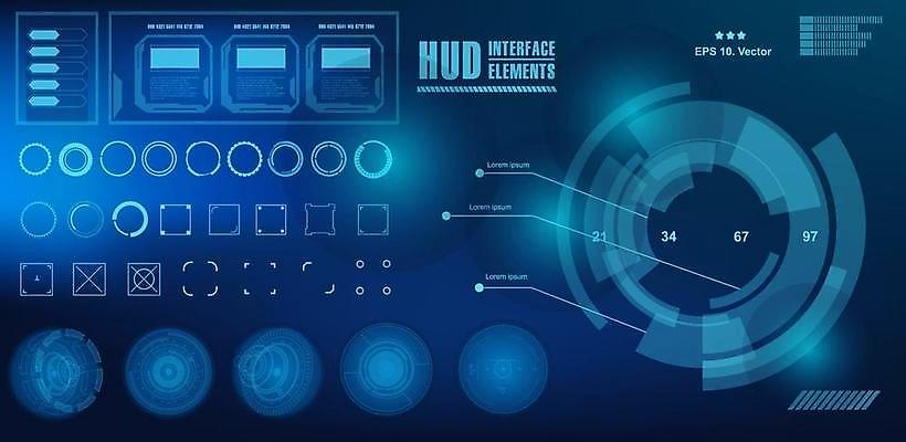 EPS 해외이미지 디자인 백그라운드 일러스트 모션 유리 미래 그래픽 빛 컴퓨터 터치패드 우주 디지털 스크린 자료 게임 판넬 원형 목표 계산대 사이버 전자 시스템 네비게이션 야광 혁명 GPS UI 계기판 레이더 인터페이스 제어 가상 사용자 인터랙티브 해외일러스트 도형 컨셉 재질 놀이 전자제품 파일형식 벡터 이미지허브