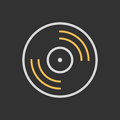 EPS 해외이미지 음악 일러스트 사람없음 아날로그 해외일러스트 문화예술 파일형식 벡터 이미지허브