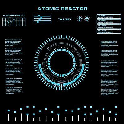 EPS 해외이미지 일러스트 사람없음 디지털 사이버 UI 인터페이스 SF 해외일러스트 파일형식 벡터 이미지허브