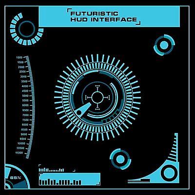 EPS 해외이미지 일러스트 사람없음 디지털 인포그래픽 사이버 UI 인터페이스 SF 해외일러스트 파일형식 벡터 이미지허브