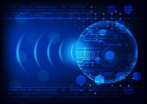 EPS 해외이미지 디자인 종이 선 백그라운드 일러스트 벽지 추상 미래 미술 그래픽 장식 파란색 빛 디지털 질감 역동적 평행 광 블러 스타일 해외일러스트 컬러 컨셉 무늬 문화예술 파일형식 벡터 이미지허브