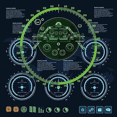 EPS 해외이미지 디자인 백그라운드 일러스트 비즈니스 모션 유리 추상 미래 그래픽 빛 컴퓨터 터치패드 우주 디지털 스크린 자료 게임 판넬 원형 목표 계산대 사이버 전자 시스템 네비게이션 야광 혁명 GPS UI 계기판 레이더 인터페이스 제어 가상 사용자 인터랙티브 해외일러스트 도형 컨셉 무늬 재질 놀이 전자제품 파일형식 벡터 이미지허브