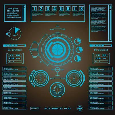 EPS 해외이미지 백그라운드 일러스트 미래 그래픽 파란색 빛 컴퓨터 터치패드 우주 디지털 스크린 자료 게임 판넬 원형 목표 계산대 사이버 전자 시스템 네비게이션 야광 혁명 GPS UI 계기판 레이더 인터페이스 제어 가상 사용자 인터랙티브 해외일러스트 도형 컬러 컨셉 놀이 전자제품 파일형식 벡터 이미지허브