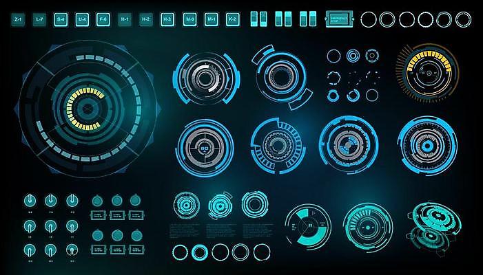 EPS 해외이미지 디자인 백그라운드 일러스트 모션 유리 미래 그래픽 빛 컴퓨터 터치패드 우주 디지털 스크린 자료 게임 판넬 원형 목표 계산대 사이버 전자 시스템 네비게이션 야광 혁명 GPS UI 계기판 레이더 인터페이스 제어 가상 사용자 인터랙티브 해외일러스트 도형 컨셉 재질 놀이 전자제품 파일형식 벡터 이미지허브