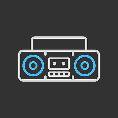 EPS 해외이미지 음악 일러스트 사람없음 카세트테이프 아날로그 카세트라디오 카세트플레이어 해외일러스트 문화예술 라디오 플레이어 파일형식 벡터 이미지허브