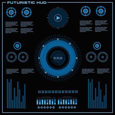 EPS 해외이미지 디자인 백그라운드 컨셉 일러스트 추상 미래 사람없음 그래픽 디지털 스크린 정보 원형 사이버 레이아웃 시스템 계기판 인터페이스 가상 인터랙티브 해외일러스트 도형 무늬 파일형식 벡터 이미지허브