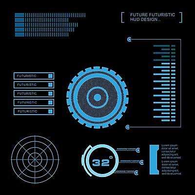 EPS 해외이미지 디자인 백그라운드 컨셉 일러스트 추상 미래 사람없음 그래픽 디지털 스크린 정보 원형 사이버 톱니바퀴 레이아웃 시스템 계기판 인터페이스 가상 인터랙티브 해외일러스트 도형 무늬 파일형식 벡터 이미지허브