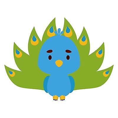 EPS 해외이미지 하늘색 일러스트 사람없음 연두색 귀여움 공작 만화 새캐릭터 해외일러스트 동물캐릭터 컨셉 조류 초록색 파란색 파일형식 벡터 이미지허브