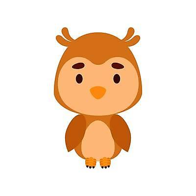EPS 해외이미지 동물캐릭터 일러스트 사람없음 귀여움 만화 부엉이 해외일러스트 일러캐릭터 동물 캐릭터 컨셉 조류 파일형식 벡터 이미지허브