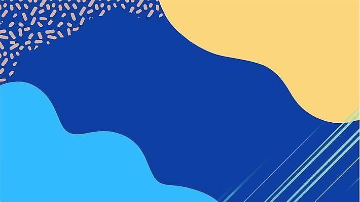 EPS 해외이미지 선 백그라운드 일러스트 사람없음 파란색 노란색 점 얼룩 해외일러스트 컬러 파일형식 벡터 이미지허브