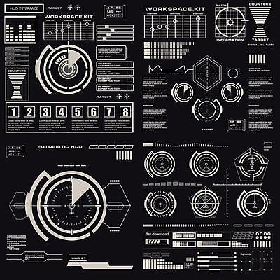 EPS 해외이미지 디자인 백그라운드 컨셉 일러스트 추상 미래 사람없음 그래픽 디지털 스크린 정보 원형 사이버 레이아웃 시스템 계기판 인터페이스 가상 인터랙티브 해외일러스트 도형 무늬 파일형식 벡터 이미지허브