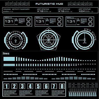 EPS 해외이미지 디자인 백그라운드 컨셉 일러스트 추상 미래 사람없음 그래픽 숫자 디지털 스크린 정보 원형 사이버 레이아웃 시스템 계기판 인터페이스 가상 인터랙티브 해외일러스트 도형 문자 무늬 파일형식 벡터 이미지허브