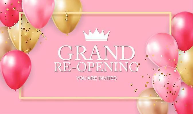 EPS 해외이미지 디자인 배너 포스터 리본 백그라운드 일러스트 새로움 이벤트 사람없음 세일 축하 오픈 우아함 이벤트용품 풍선 오픈행사 해외일러스트 컨셉 오브젝트 파일형식 벡터 이미지허브