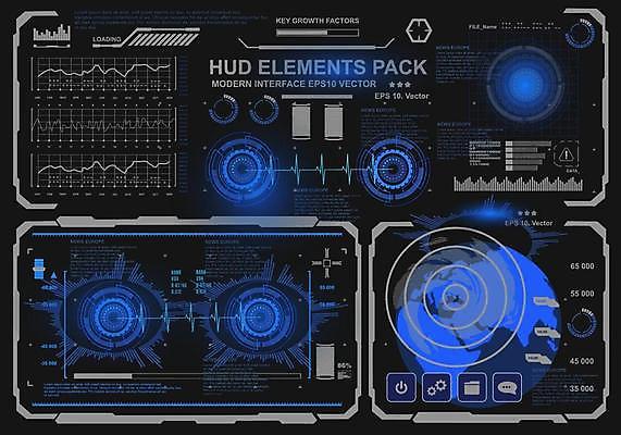 EPS 해외이미지 디자인 백그라운드 일러스트 모션 유리 미래 그래픽 빛 컴퓨터 터치패드 우주 디지털 스크린 자료 게임 판넬 원형 목표 계산대 사이버 전자 시스템 네비게이션 야광 혁명 GPS UI 계기판 레이더 인터페이스 제어 가상 사용자 인터랙티브 해외일러스트 도형 컨셉 재질 놀이 전자제품 파일형식 벡터 이미지허브