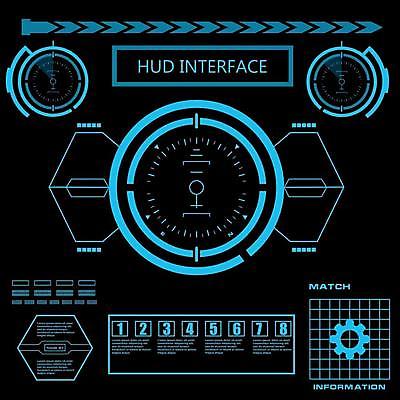 EPS 해외이미지 디자인 백그라운드 컨셉 일러스트 추상 미래 사람없음 그래픽 파란색 디지털 스크린 정보 원형 사이버 레이아웃 시스템 계기판 인터페이스 가상 인터랙티브 해외일러스트 도형 컬러 무늬 파일형식 벡터 이미지허브